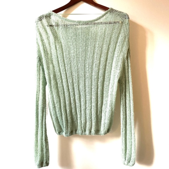 Free People l Angel Soft Pullover in Mint - Picture 6 of 15